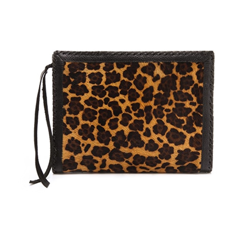 Cleobella | leopard clutch